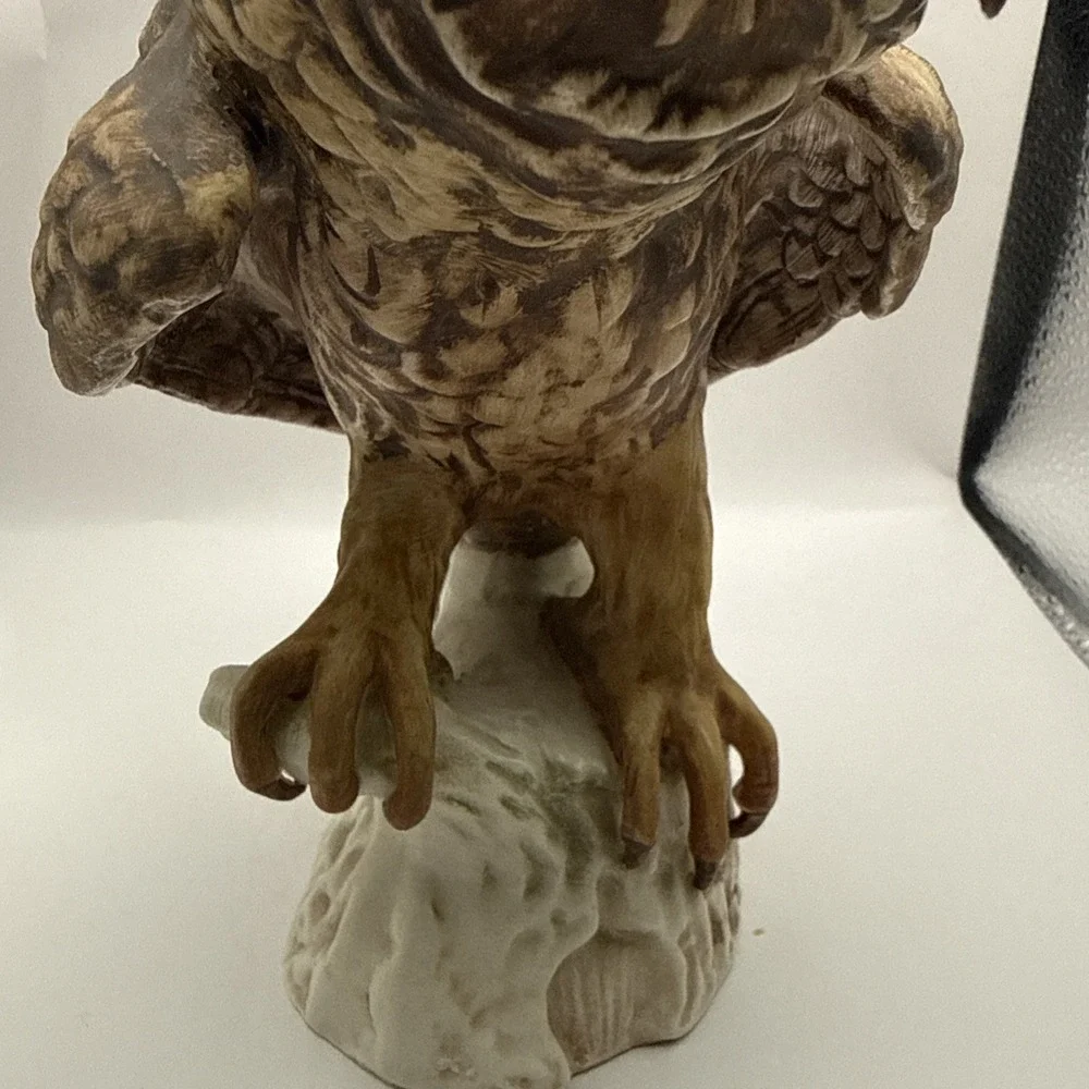 Vtg 1969 Goebel Hummel W Germany Screech Owl Porcelain Bird Figurine CV99 Matte